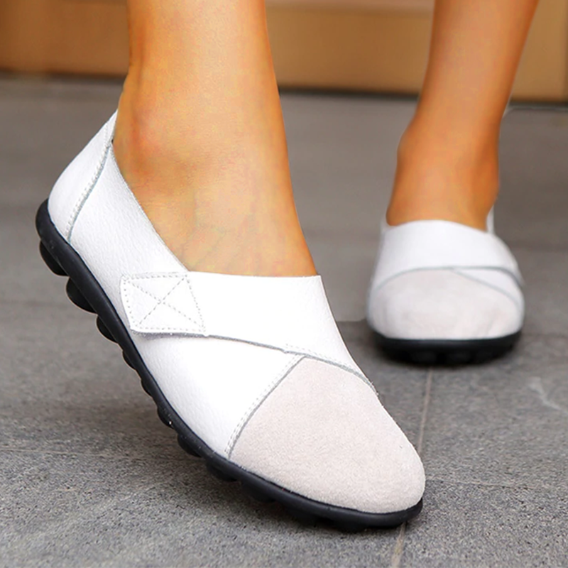 Susanne | Bequeme Orthopädische Leder-Loafer