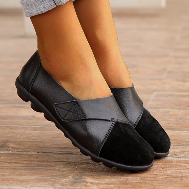 Susanne | Bequeme Orthopädische Leder-Loafer