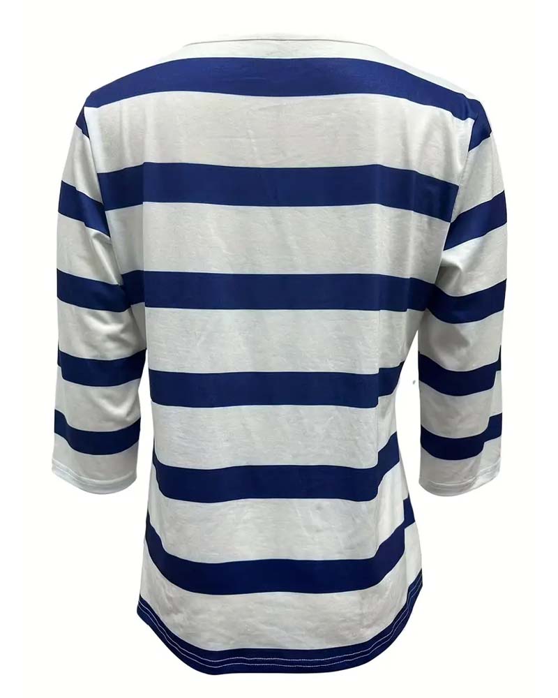 ANNALENA I ELEGANTE GESTREIFTE BLUSE