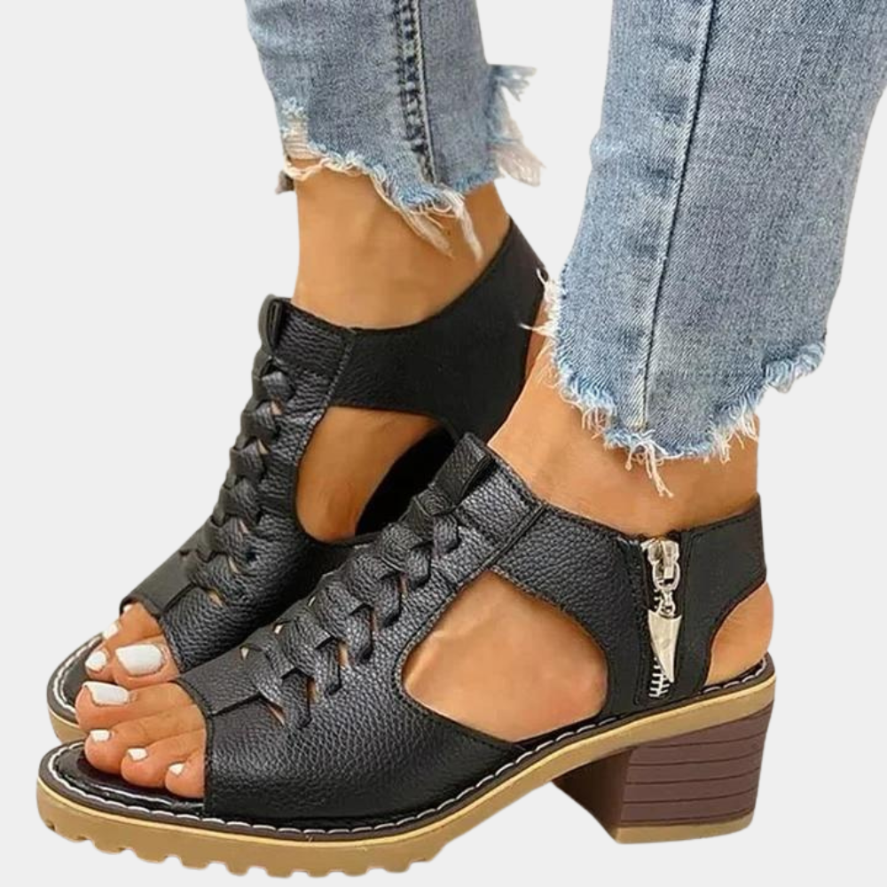 Anelo - Hochwertige Geflochtene Sandalen Damen für Sommerliche Eleganz