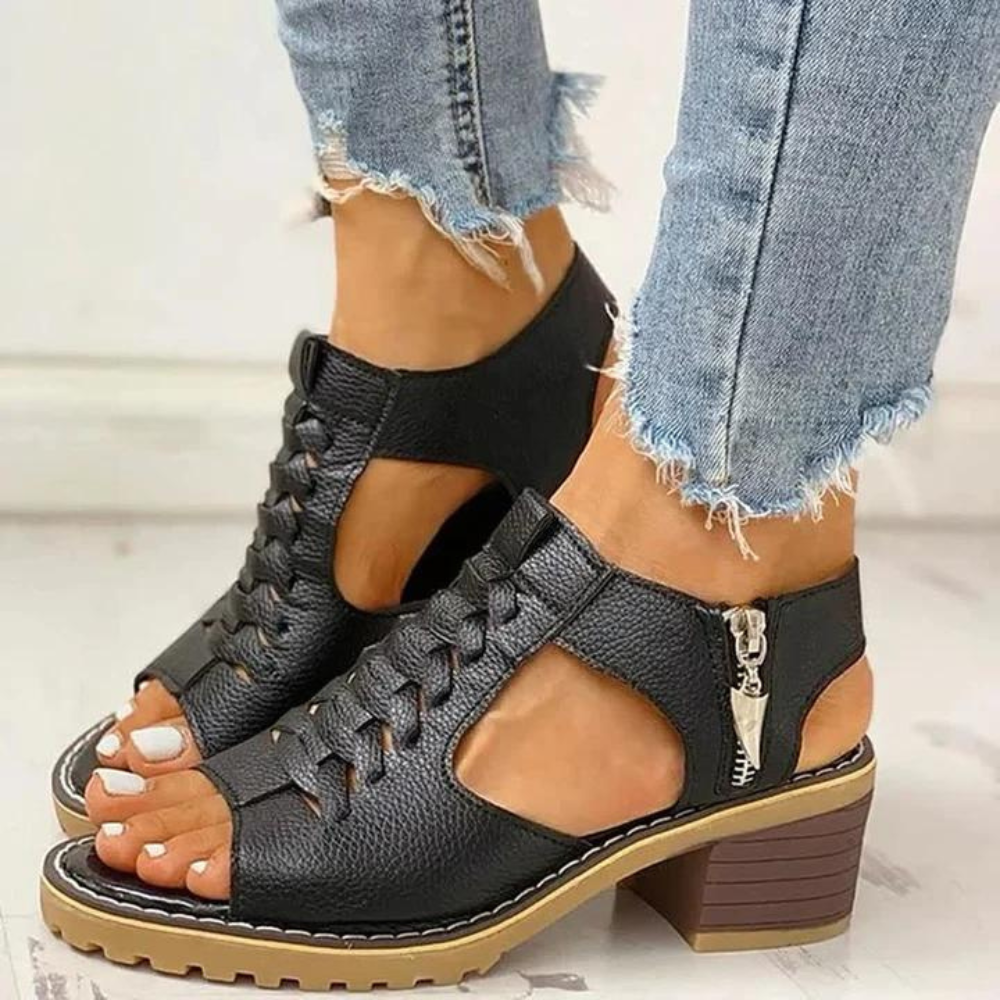 Anelo - Hochwertige Geflochtene Sandalen Damen für Sommerliche Eleganz