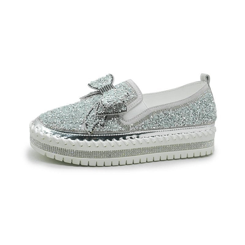 Anke | Damen Slip-On Schuhe – Bequeme, Flexible Modelle mit Strass