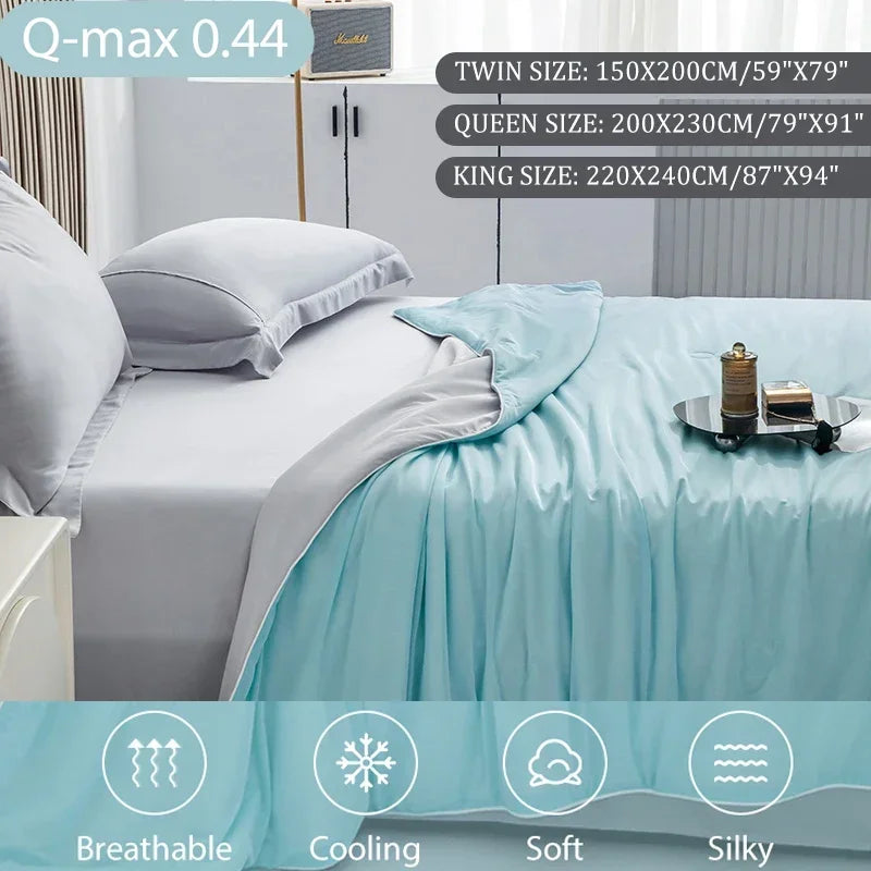 Luftkühlende Sommerdecke für kühle Nächte
