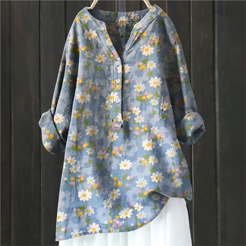 ISALINE I LANGE BLUMENBLUSE
