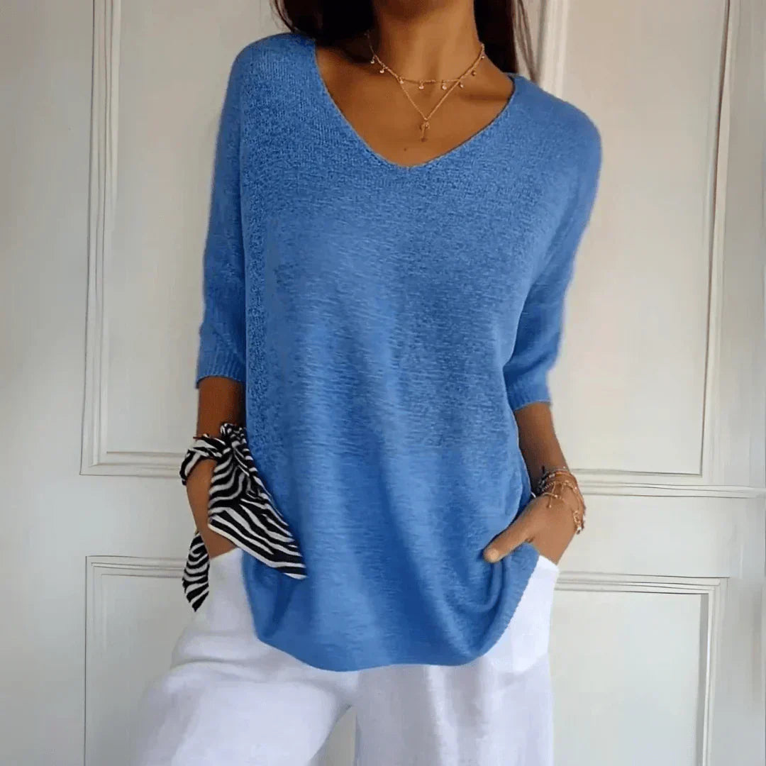Azure™ - Entspannt Elegantes Top