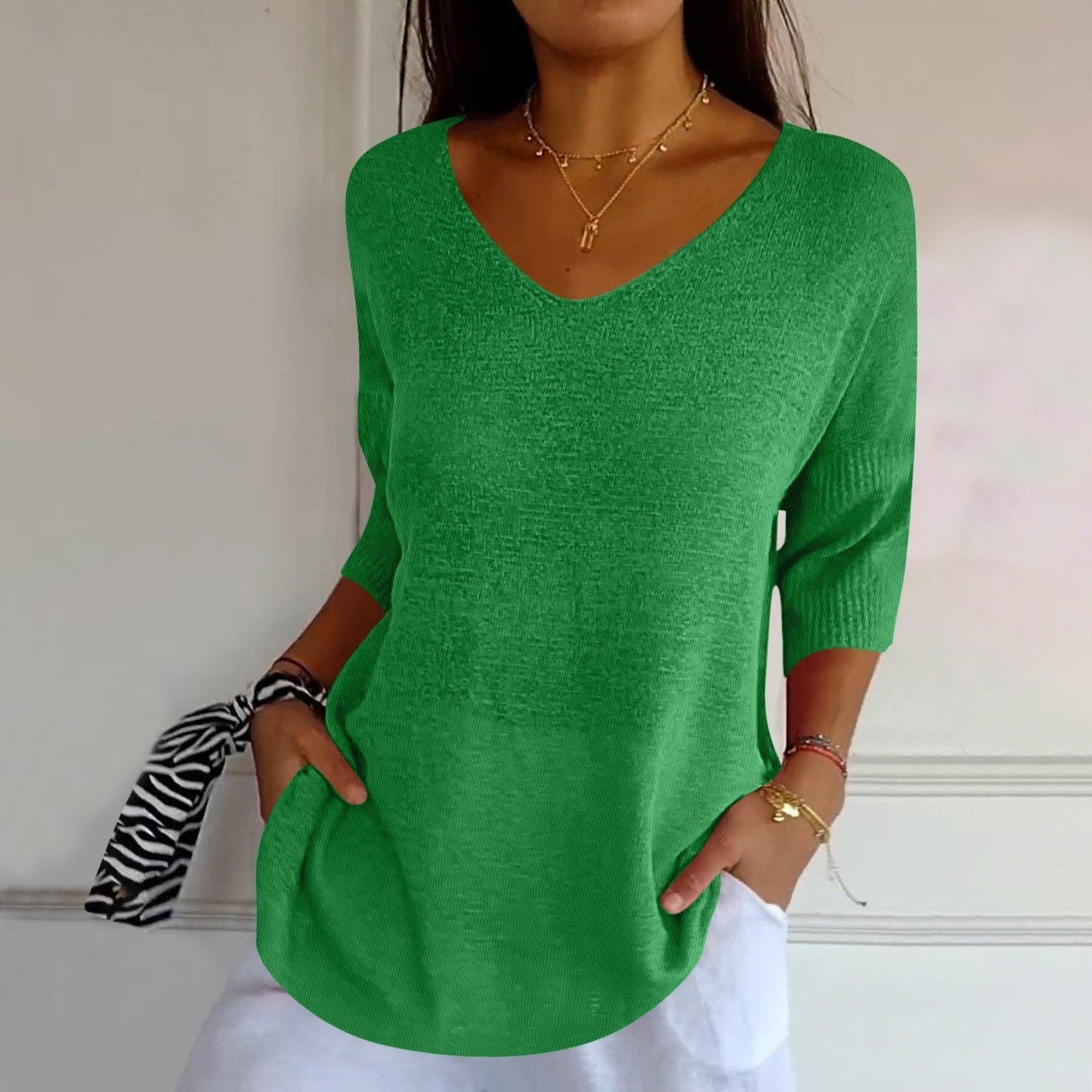 Azure™ - Entspannt Elegantes Top