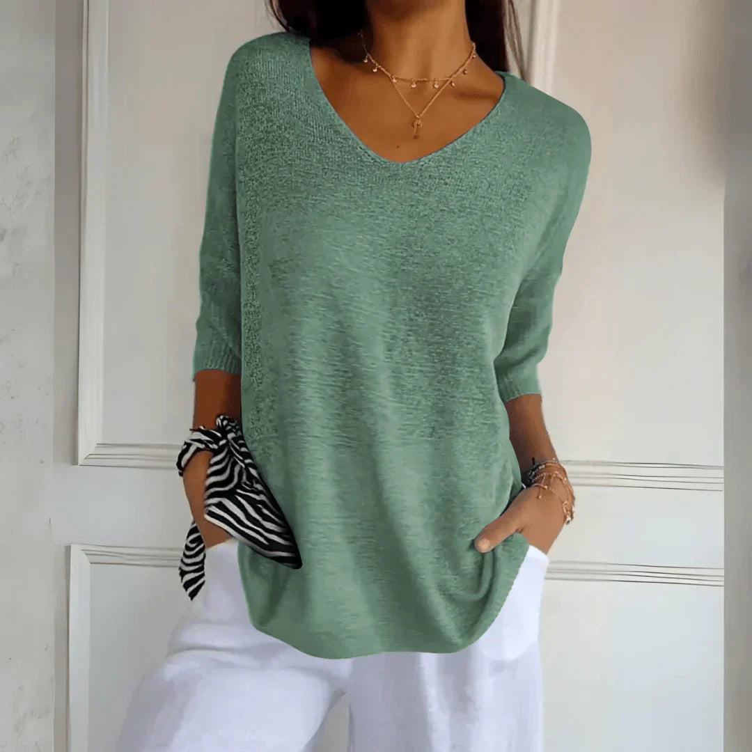 Azure™ - Entspannt Elegantes Top