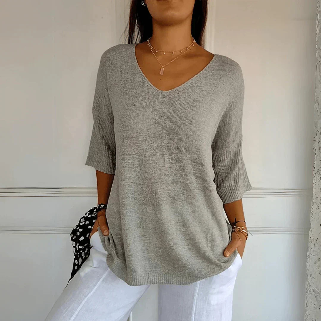 Azure™ - Entspannt Elegantes Top