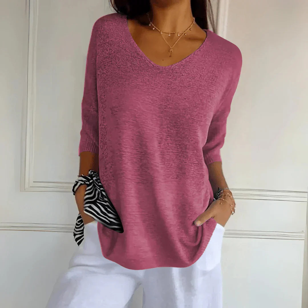 Azure™ - Entspannt Elegantes Top