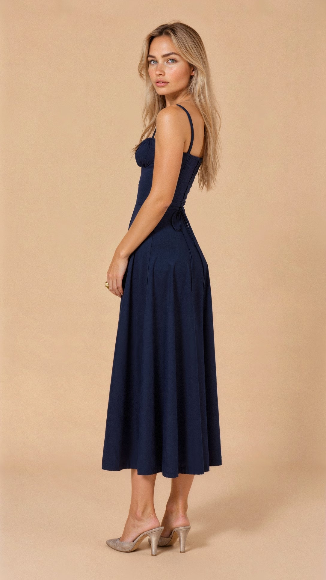 JOSMARA I ELEGANTES KLEID MIT SCHLITZ