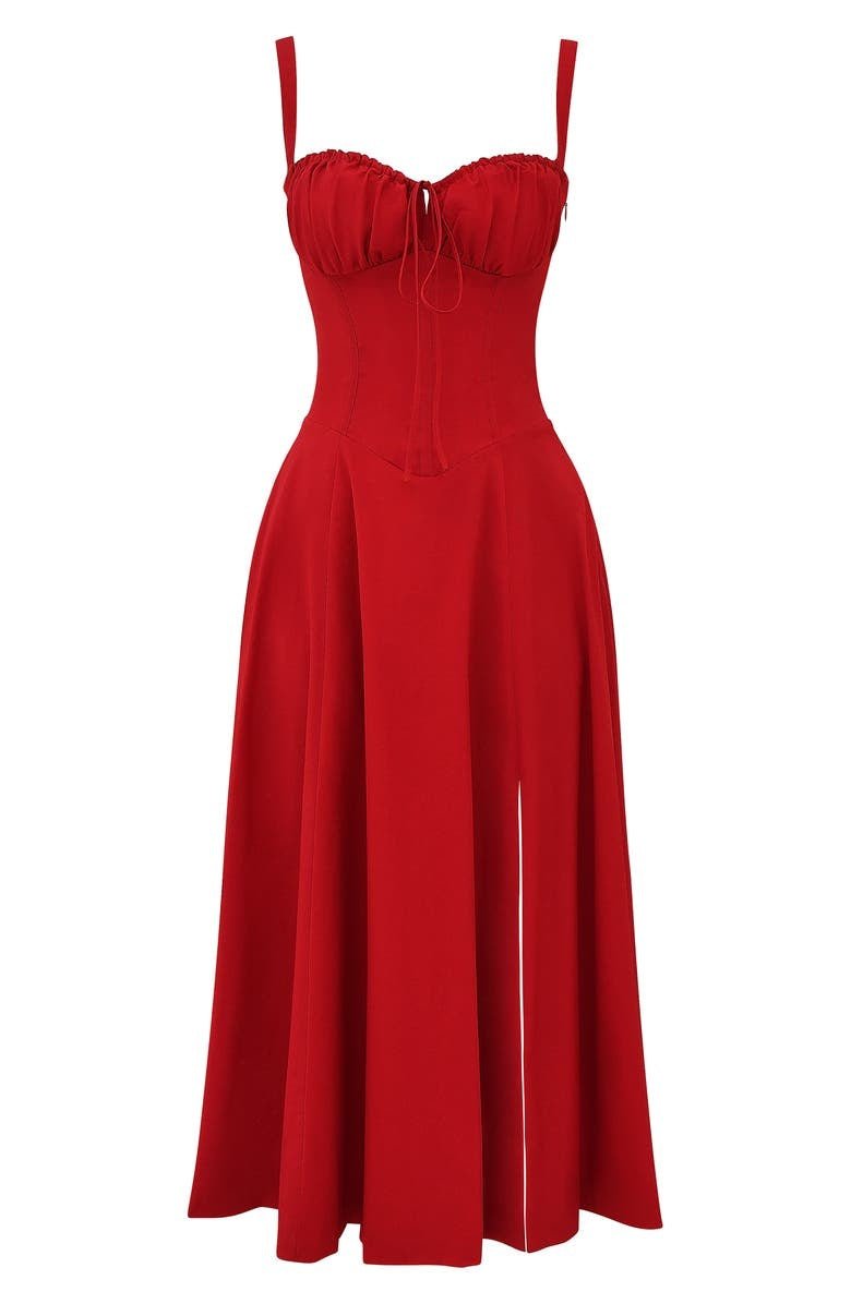 JOSMARA I ELEGANTES KLEID MIT SCHLITZ