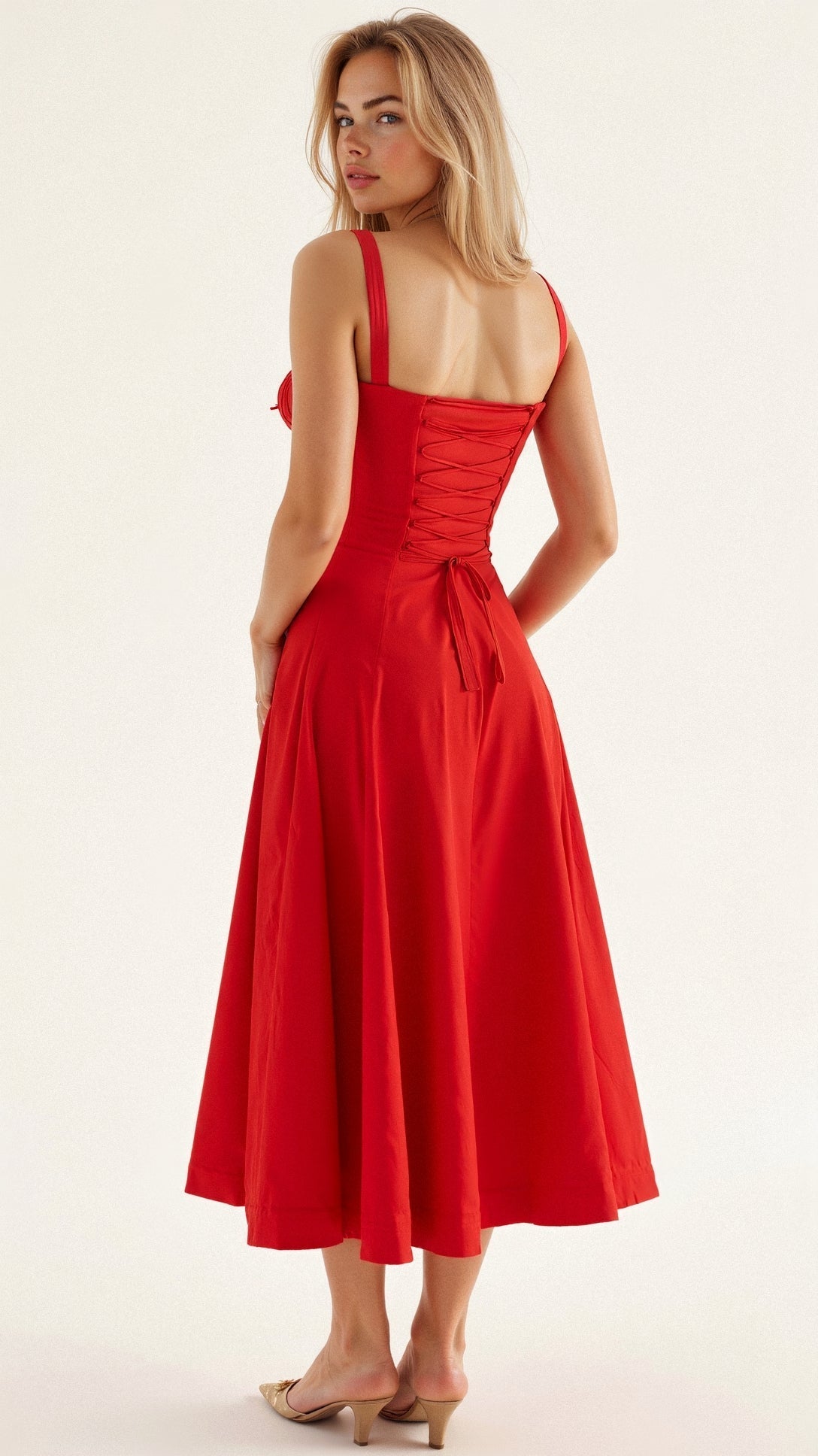 JOSMARA I ELEGANTES KLEID MIT SCHLITZ