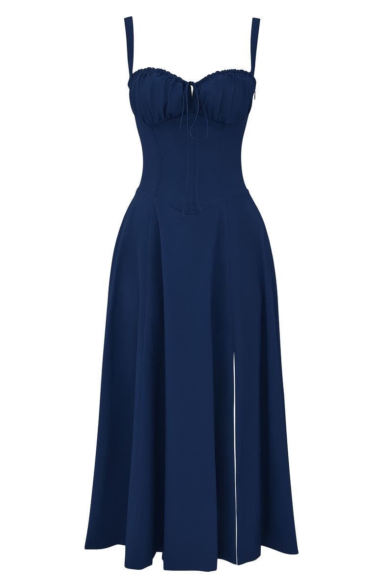 JOSMARA I ELEGANTES KLEID MIT SCHLITZ