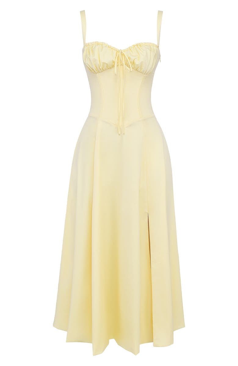 JOSMARA I ELEGANTES KLEID MIT SCHLITZ