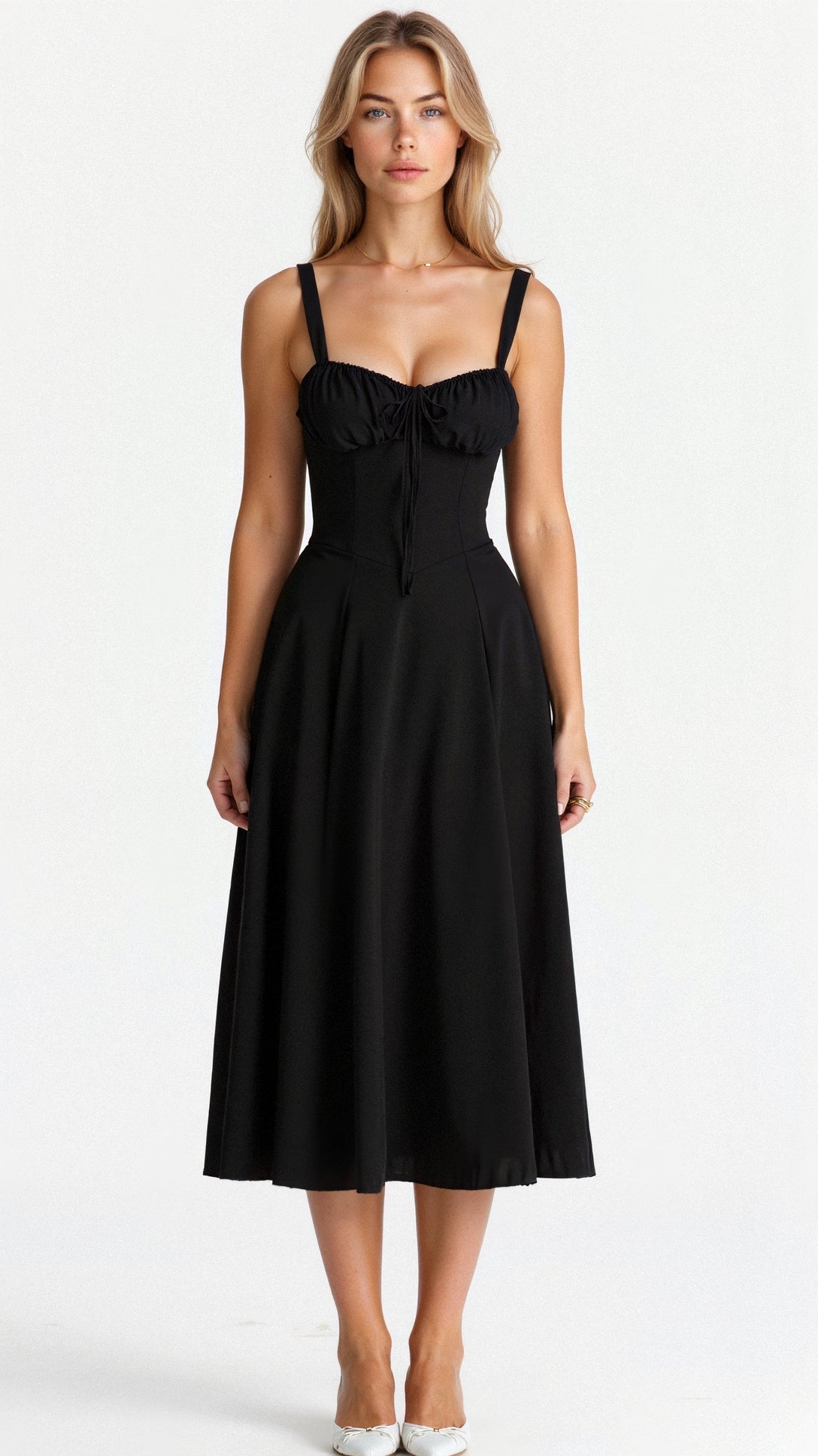 JOSMARA I ELEGANTES KLEID MIT SCHLITZ