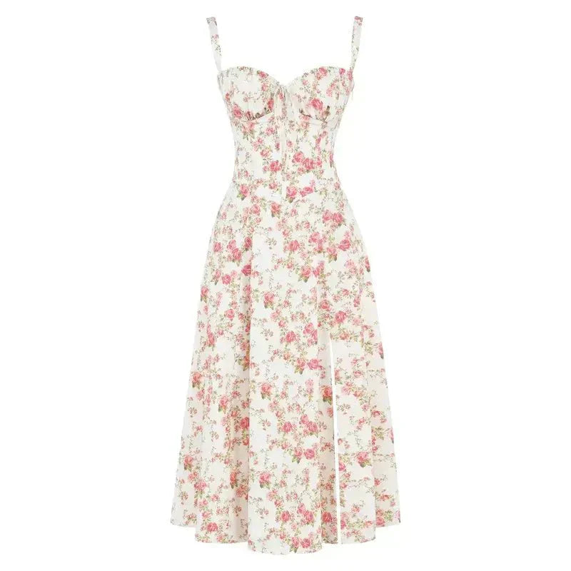 JOSMARA I ELEGANTES KLEID MIT SCHLITZ