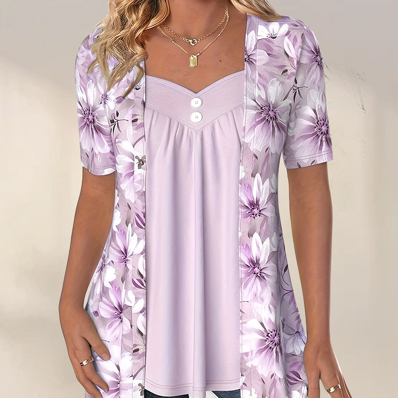 NORBERTA I MODISCHE BLUMENBLUSE