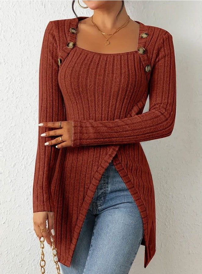 WANDA I ASYMMETRISCHES STRICKTOP