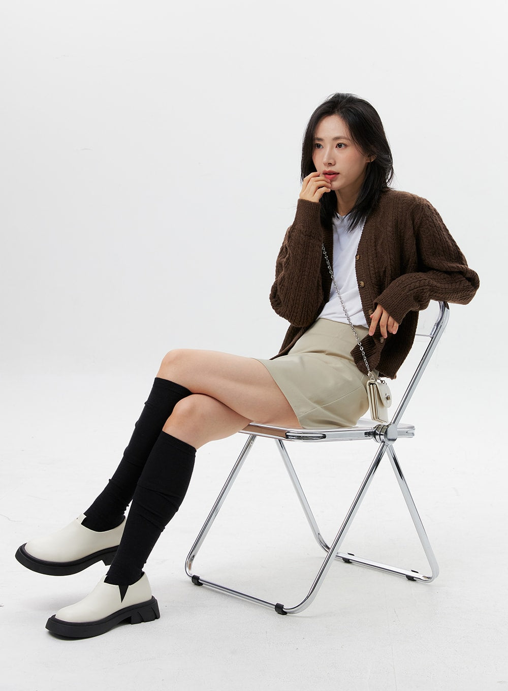 Fauxleder Slipper OG318