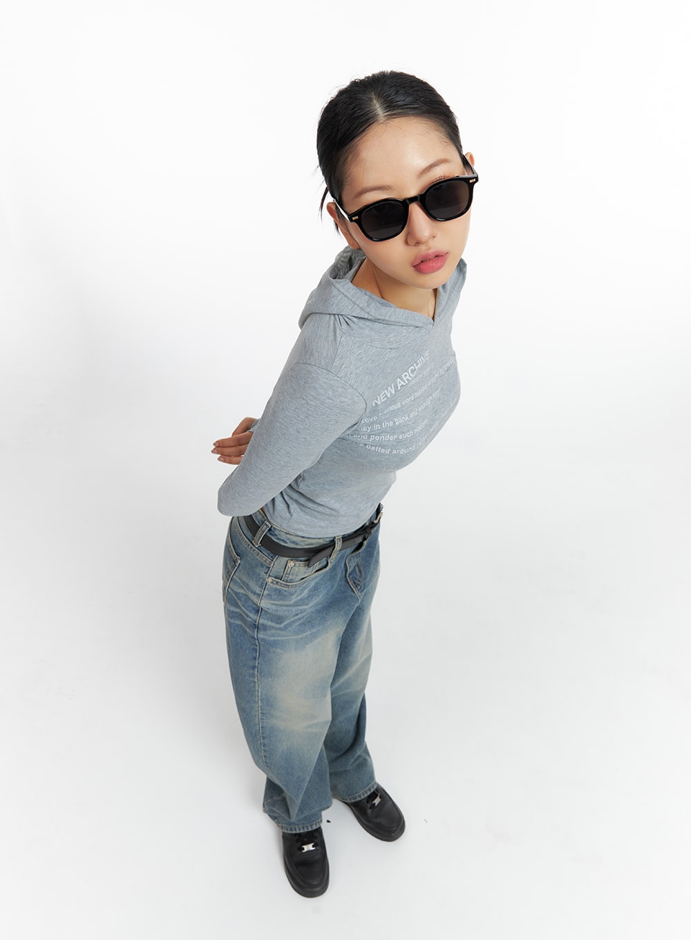 Basis Quadrat Sonnenbrille IF421