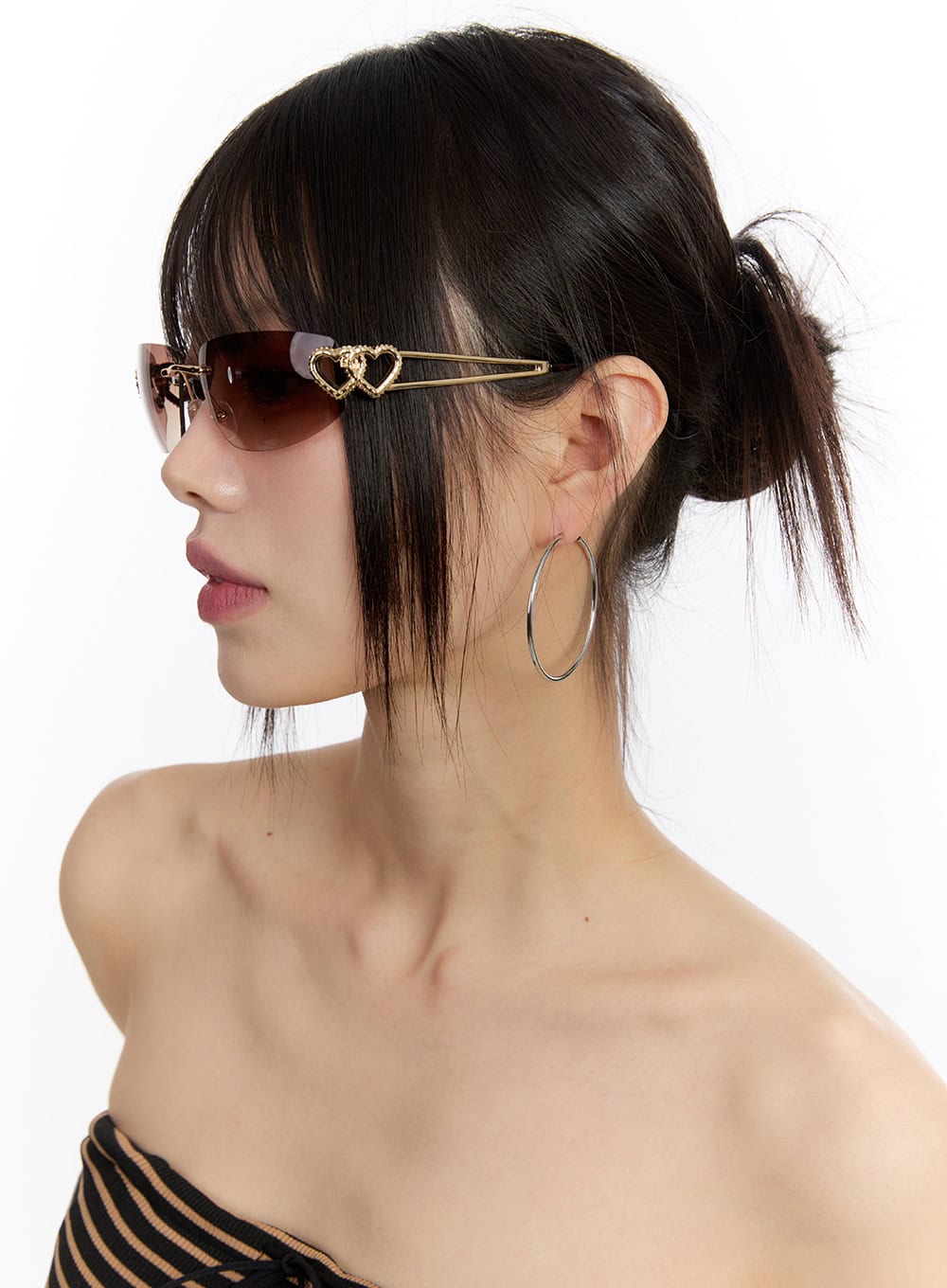Doppelte Herzen Cupid Sonnenbrille CA509