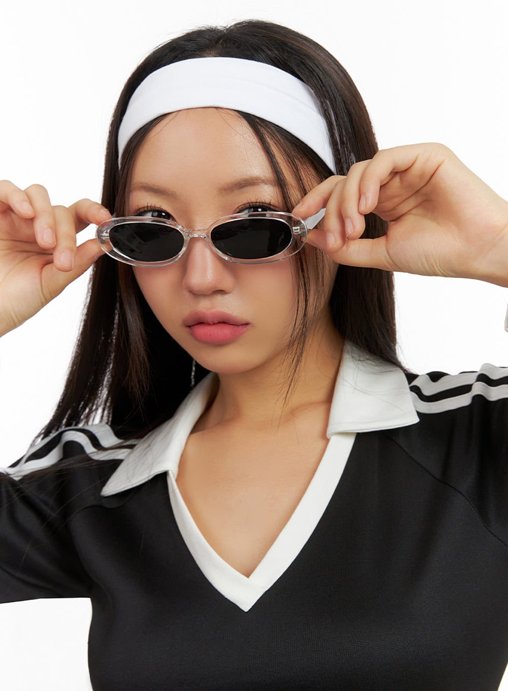 Ovale Sonnenbrille IS402