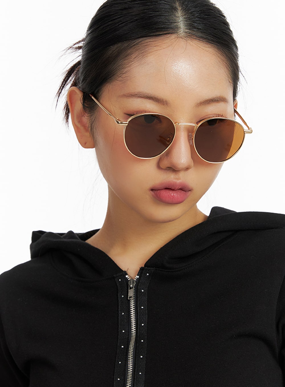 Retro Runde Sonnenbrille IF421