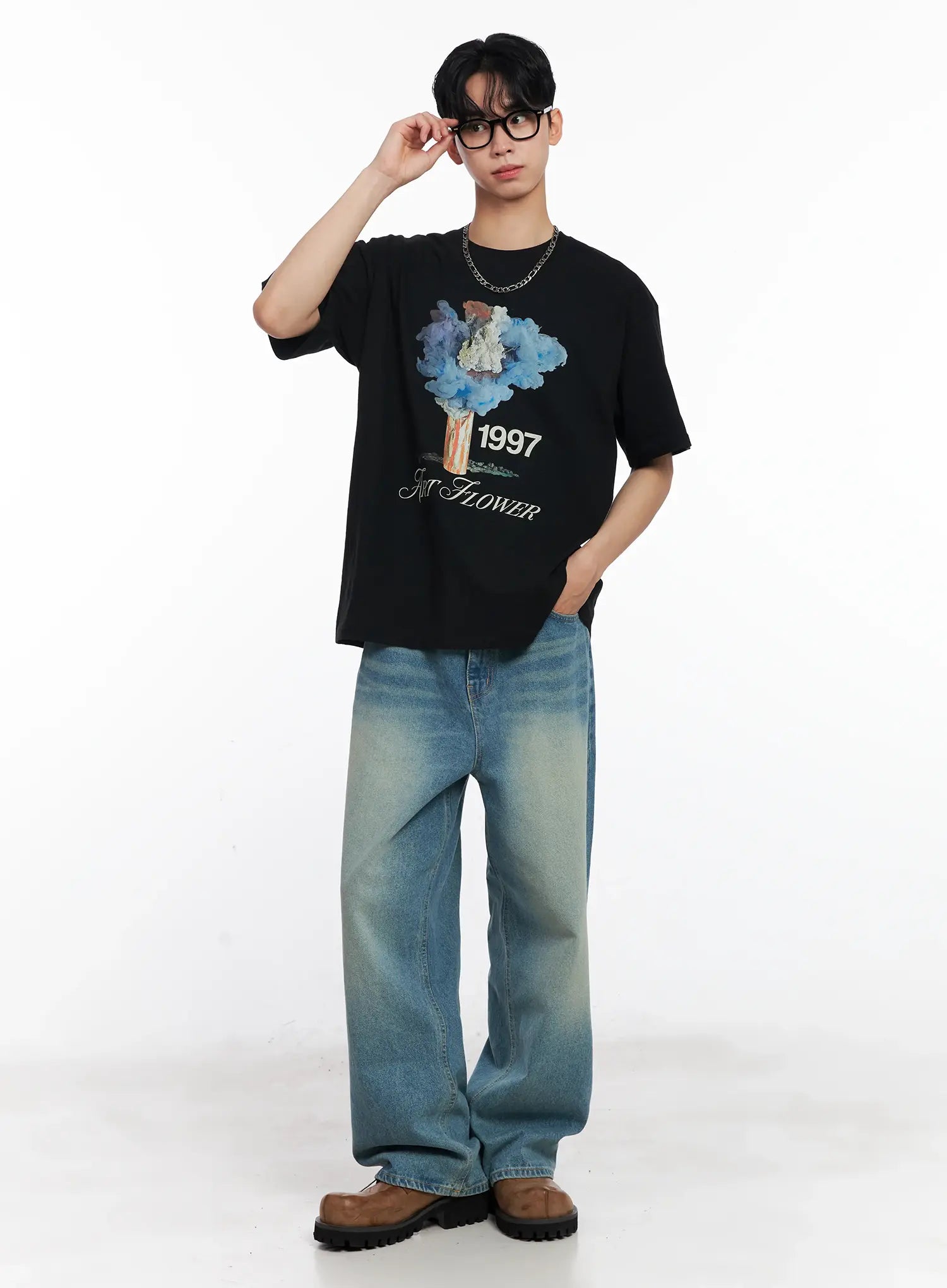 Zeitlose Schwarze Brille