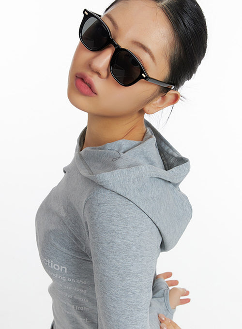 Basis Quadrat Sonnenbrille IF421