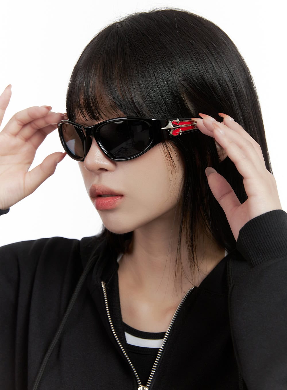 Schicke Bold Cat-Eye Brille CS419