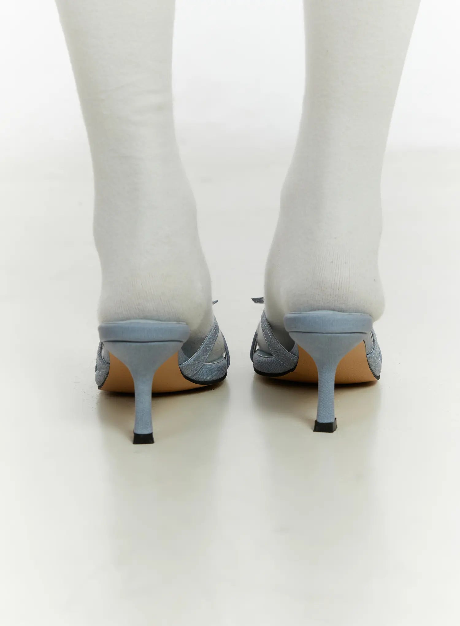 Belted Square Toe Heels CF510