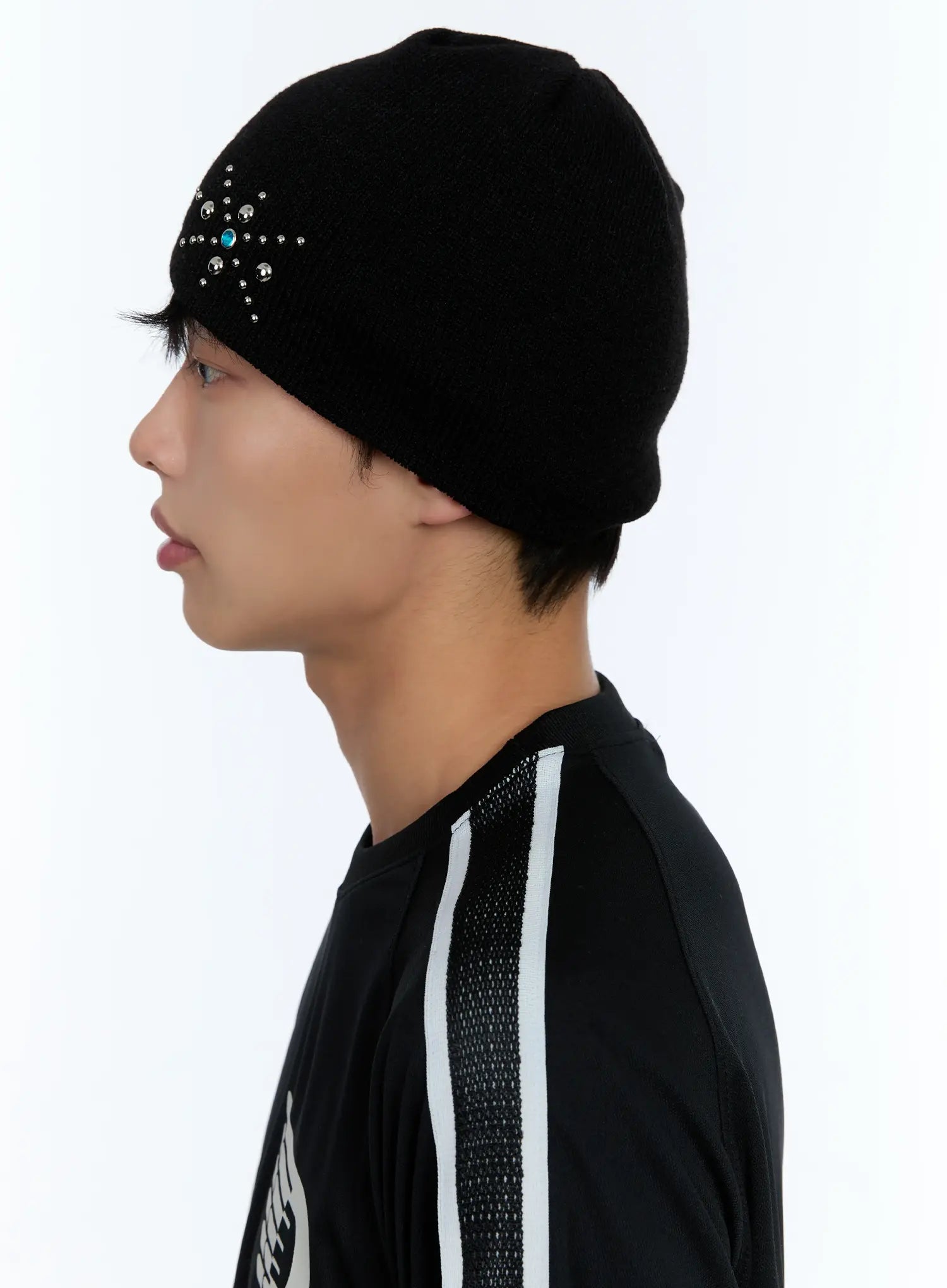Männer Blumen Stud Beanie IL515