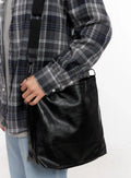 Faux-Leder Umhängetasche IO528