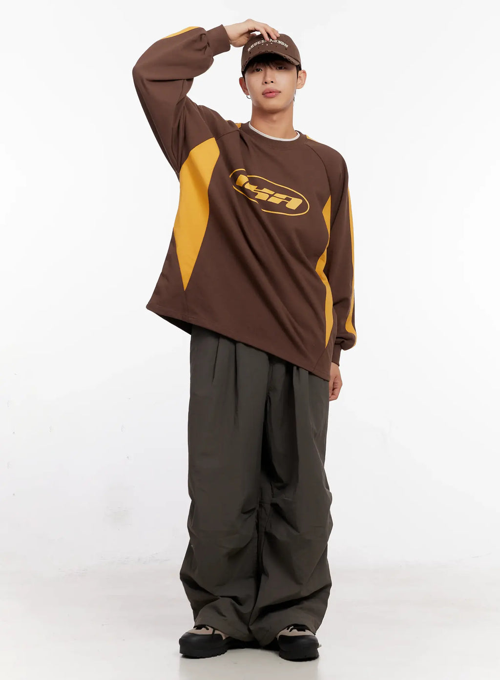 Street Style Bestickte Baseballmütze IO523