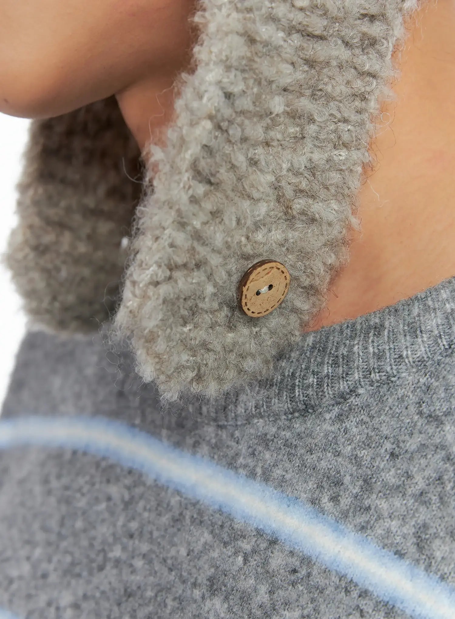 Button Boucle Ohrenschutz Mütze IN518