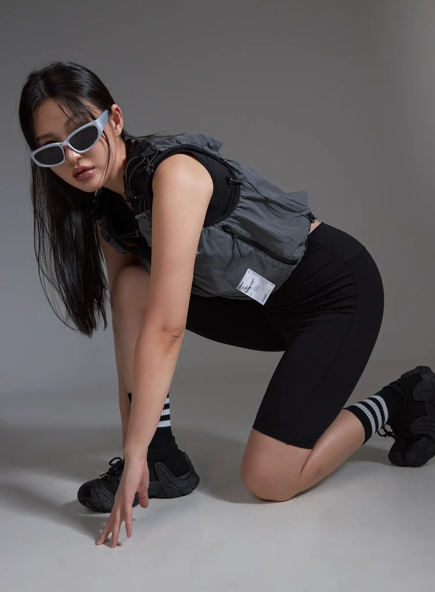 Futuristische Schicke Mode Sonnenbrille IO517