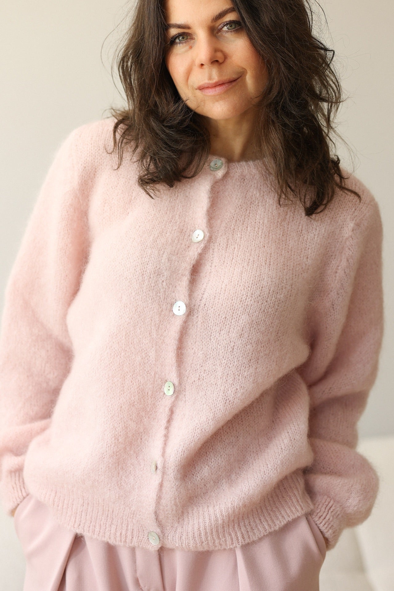 Amy | Mohairstrickjacke