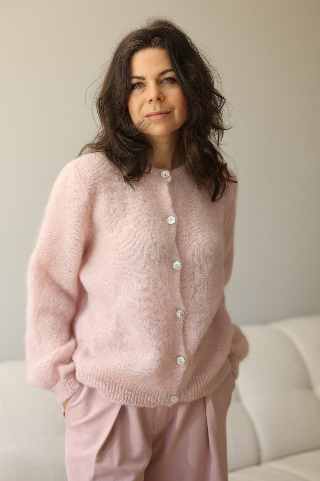 Amy | Mohairstrickjacke