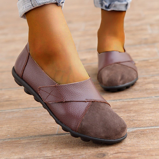 Susanne | Bequeme Orthopädische Leder-Loafer