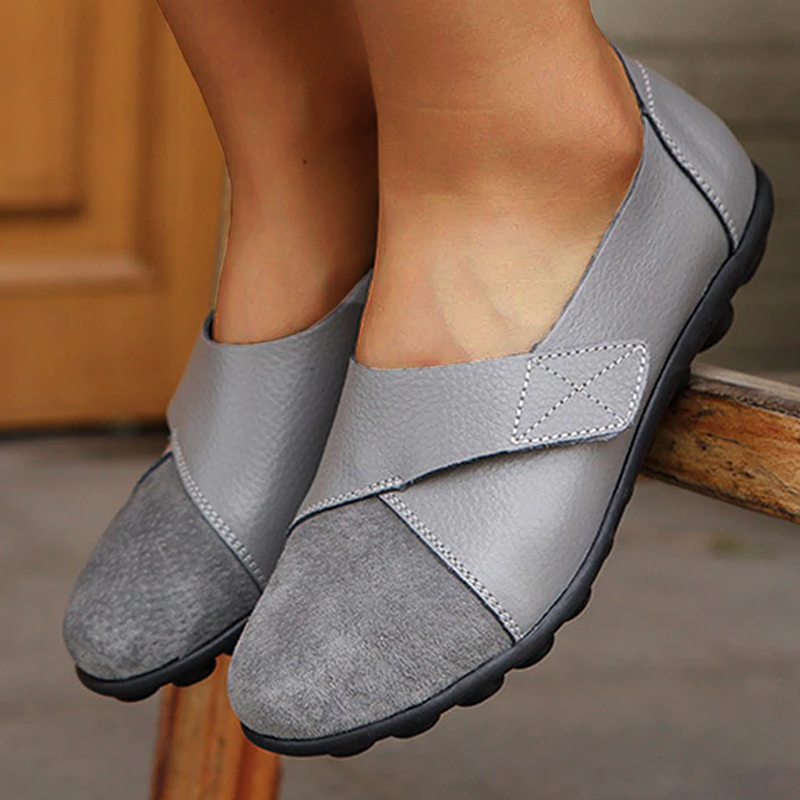 Susanne | Bequeme Orthopädische Leder-Loafer