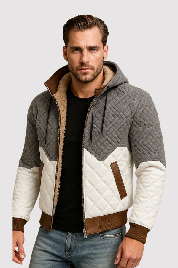 West | Retro-Stil Warme WinterJacke