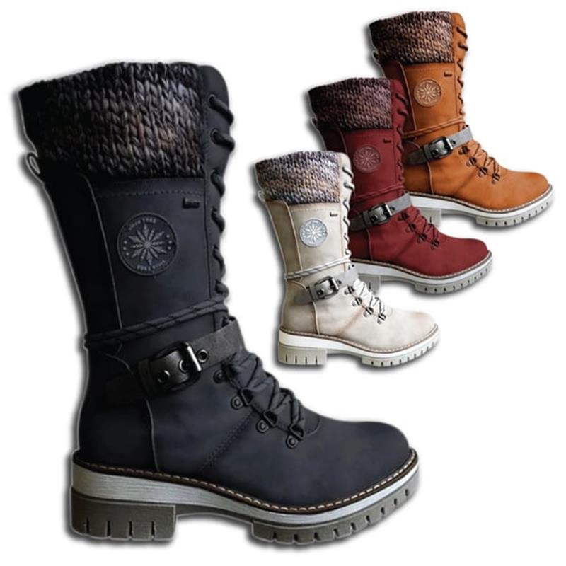 FrostLuxe - Wasserdichte Schnürstiefel