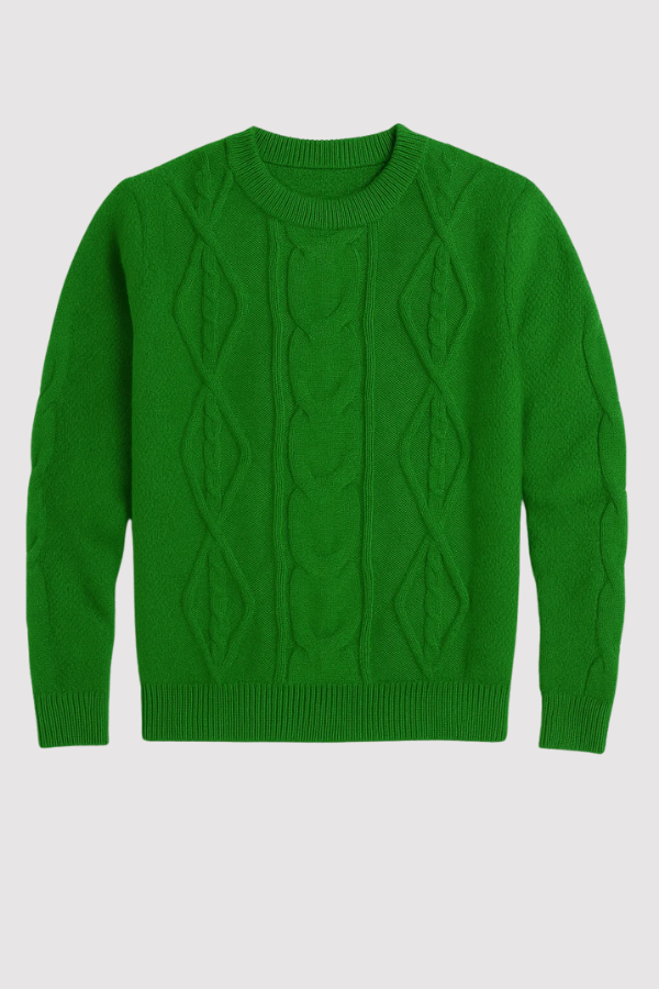 Kalisto – Lässiger Langarm Strickpullover