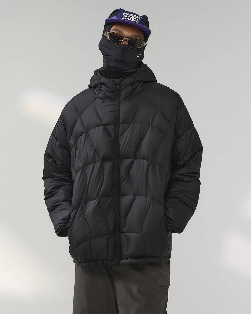 Streetwear Ultra-Leichte Kapuzen-Daunenjacke