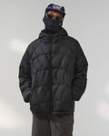 Streetwear Ultra-Leichte Kapuzen-Daunenjacke
