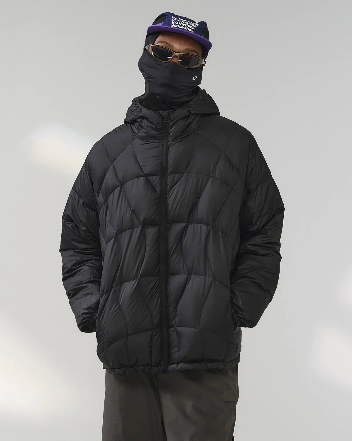 Streetwear Ultra-Leichte Kapuzen-Daunenjacke