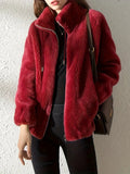 Maliza™ Stilvolle Fleece Jacke