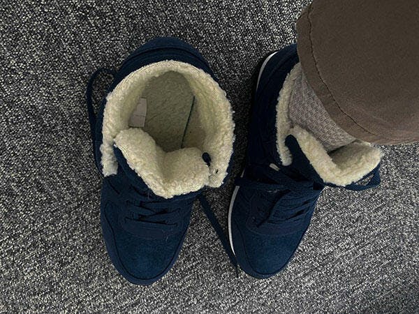 Nereo - Leichter Warmer Fell-Schnee Turnschuh