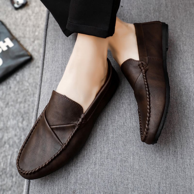 Olioris | Men's Trendy British Casual Leather Shoes