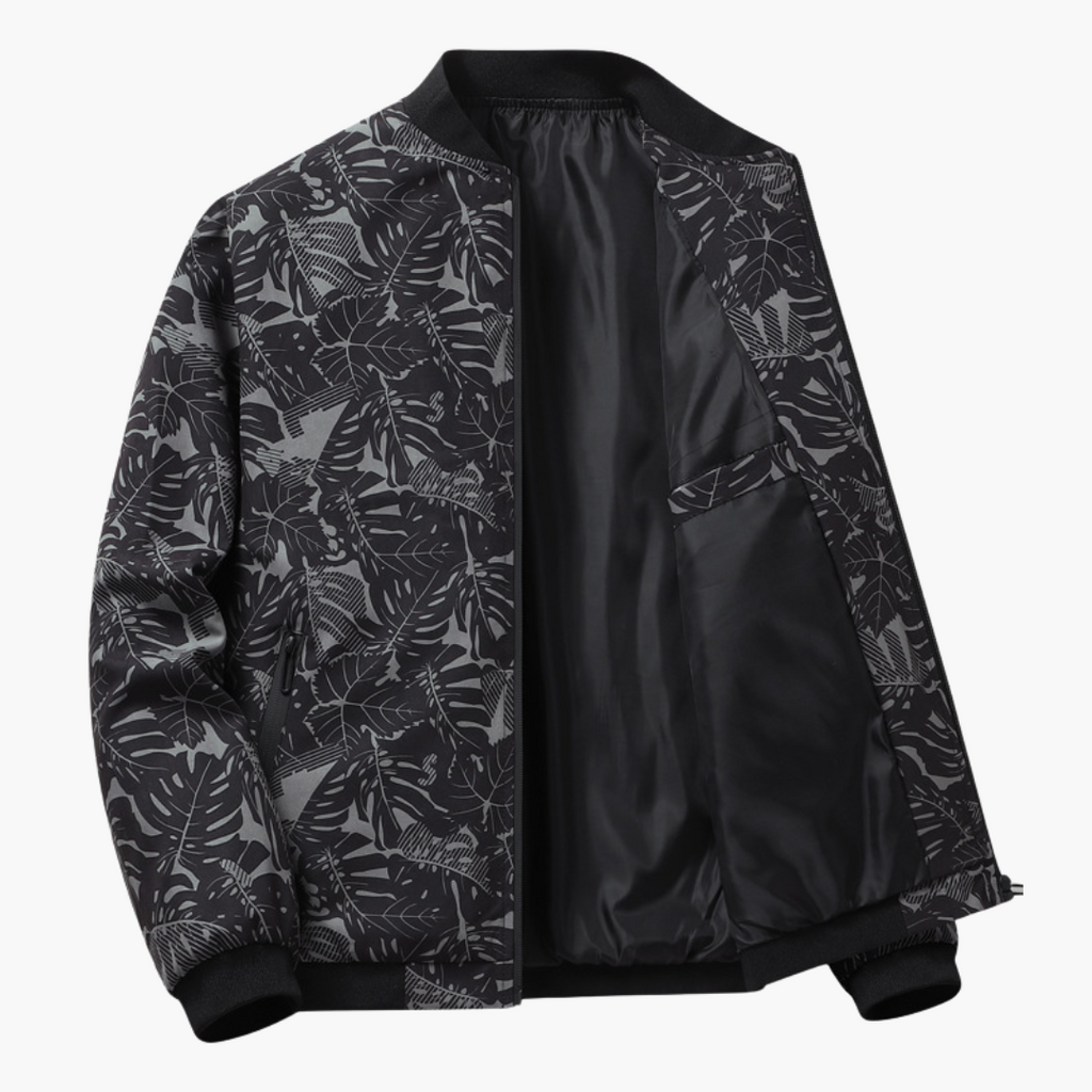 Elegante Herren Bomberjacke